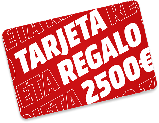 Tarjeta regalo 2500€